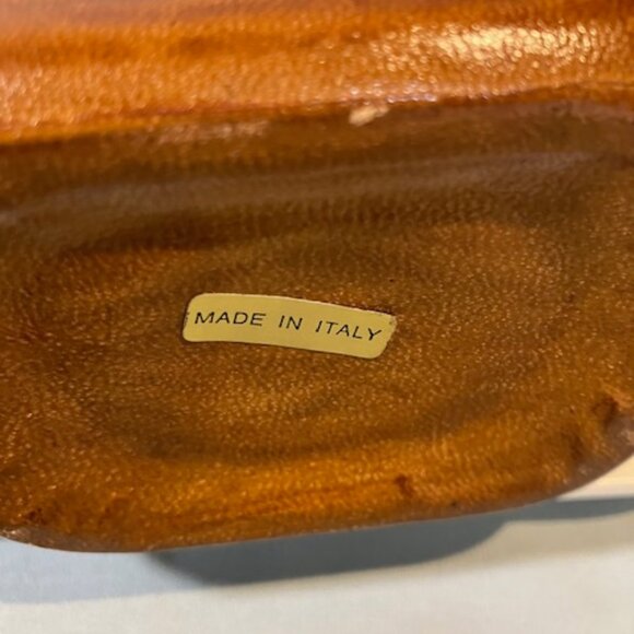 Leather Covered Decanter Made in Italy For‎ Decor Only - Picture 8 of 8